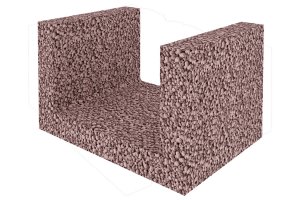 Ksztaltka Nadprozowa Kermazytowa Typu U 38 M