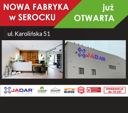 NOWA fabryka w SEROCKU już otwarta